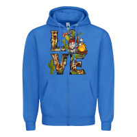 True Royal love camping gnome Zipper Hoodie - BarkalooDesign