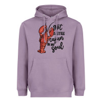 Lavender got a little cajun in my soul Heavyweight Hoodie - MaliasSmallBusiness