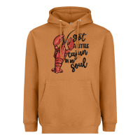Meerkat got a little cajun in my soul Heavyweight Hoodie - MaliasSmallBusiness
