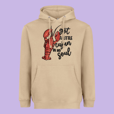 Got A Little Cajun In My Soul Heavyweight Hoodie Designed By Maliassmallbusiness