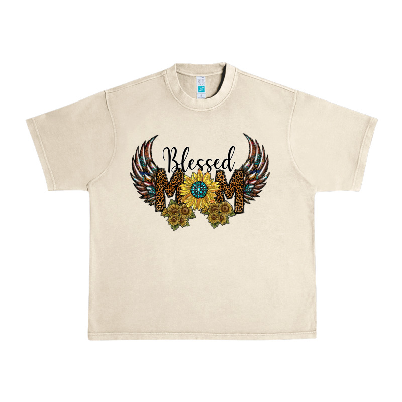 Blessed Mom Urban Heavy Tee by SublimationCraftShop | Teevron