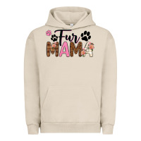 Pigment French Oak fur mama Urban Hoodie - texasbilliewilder