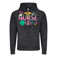 Vintage Black nurse life Vintage Hoodie - texasbilliewilder