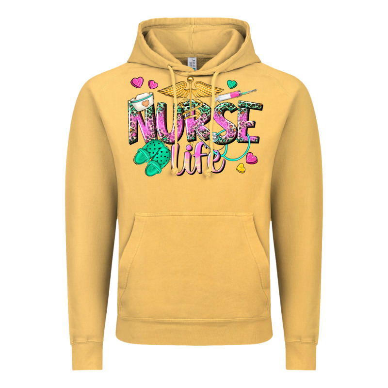 Nurse Life Vintage Hoodie by texasbilliewilder | Teevron