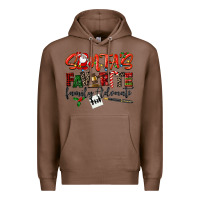 Chestnut santa's favorite family advocate Premium Hoodie - LillyAllenDesigns