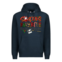 Navy santa's favorite family advocate Premium Hoodie - LillyAllenDesigns
