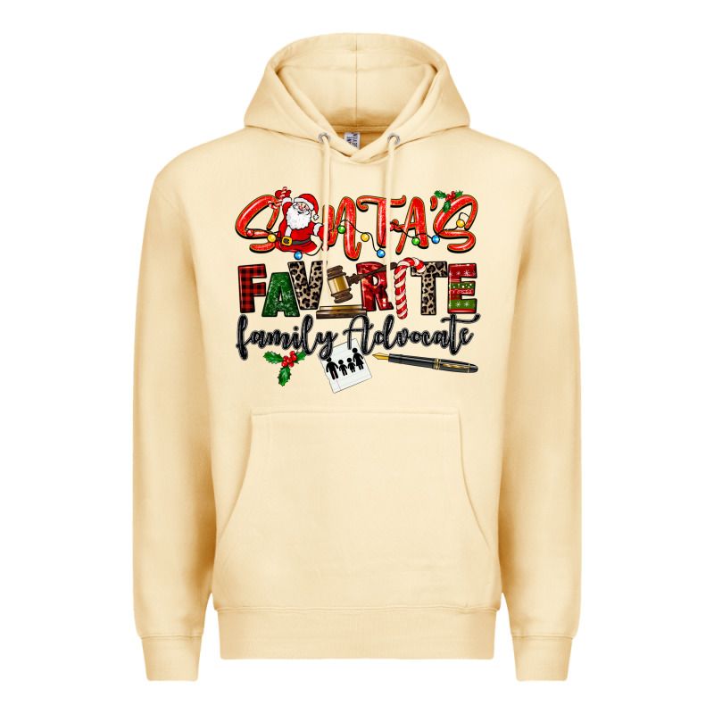 Santa's Favorite Family Advocate Premium Hoodie by LillyAllenDesigns | Teevron