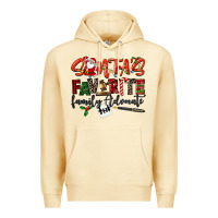 Pina Colada santa's favorite family advocate Premium Hoodie - LillyAllenDesigns