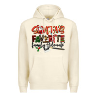 Sandshell santa's favorite family advocate Premium Hoodie - LillyAllenDesigns