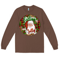 Chestnut Christmas feeling jolly santa Long Sleeve Tee - Artiststas