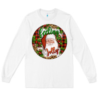 White Christmas feeling jolly santa Long Sleeve Tee - Artiststas