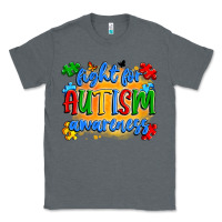 Charcoal Heather fight for autism awareness Classic Tee - Artiststas