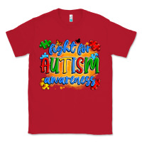 Red fight for autism awareness Classic Tee - Artiststas