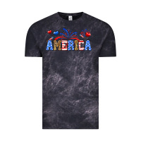 Cloud Black Western America Vintage Tee - Neo Western