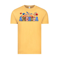 Vintage Mustard Western America Vintage Tee - Neo Western