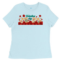 Baby Blue valentines day with playing cards Ladies Tee - AdoDesignShop