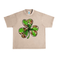 French Oak Cowhide leopard shamrock 4th of july Urban Heavy Tee - Neo Western