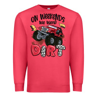 Cardinal on weekends we wear dirt Premium Sweatshirt - MaliasSmallBusiness