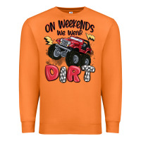 Carrot on weekends we wear dirt Premium Sweatshirt - MaliasSmallBusiness