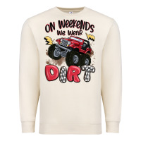 Sandshell on weekends we wear dirt Premium Sweatshirt - MaliasSmallBusiness