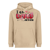 Mushroom i am loved john 3 16 Heavyweight Hoodie - MaliasSmallBusiness