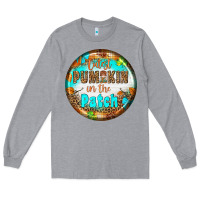Heather Grey cutest pumpkin İn the patch Long Sleeve Tee - BundleAndBundleShop