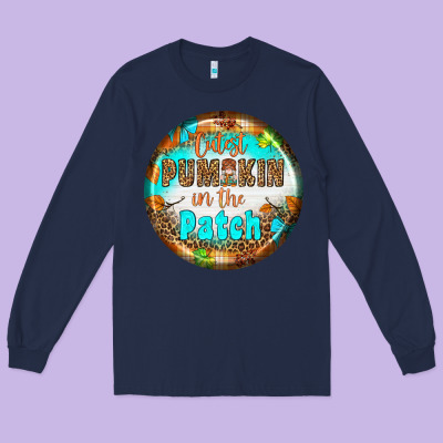 Cutest Pumpkin İn The Patch Long Sleeve Tee Designed By Bundleandbundleshop