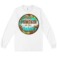 White cutest pumpkin İn the patch Long Sleeve Tee - BundleAndBundleShop