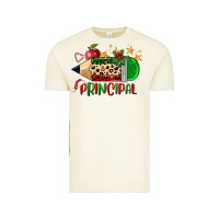 Christmas Principal Pencil Vintage Tee | Teevron