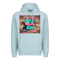 Blue Mist boss mom wife Premium Hoodie - LillyAllenDesigns
