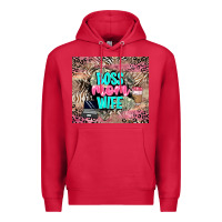 Cardinal boss mom wife Premium Hoodie - LillyAllenDesigns