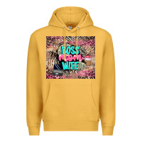 Mustard boss mom wife Premium Hoodie - LillyAllenDesigns
