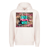 Pale Pink boss mom wife Premium Hoodie - LillyAllenDesigns