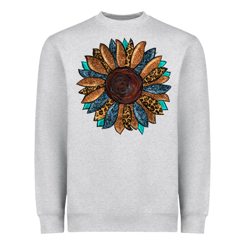Fall Tooled Lather Leopard Heavyweight Sweatshirt by RanaPortraitStore | Teevron