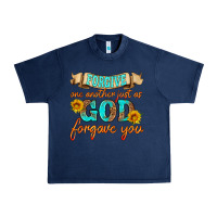 Navy forgive one another just as god forgave you Urban Heavy Tee - HRA Design Shop