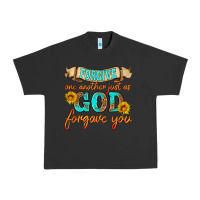 Pigment Black forgive one another just as god forgave you Urban Heavy Tee - HRA Design Shop
