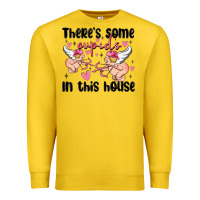 Lemon there's some cupid's in this house Premium Sweatshirt - MaliasSmallBusiness
