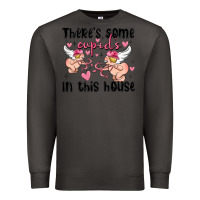 Smoke there's some cupid's in this house Premium Sweatshirt - MaliasSmallBusiness