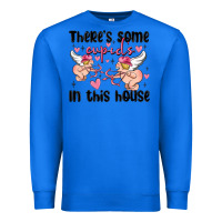 True Royal there's some cupid's in this house Premium Sweatshirt - MaliasSmallBusiness