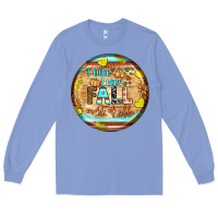 Colony Blue i think i love fall most of all Long Sleeve Tee - BundleAndBundleShop