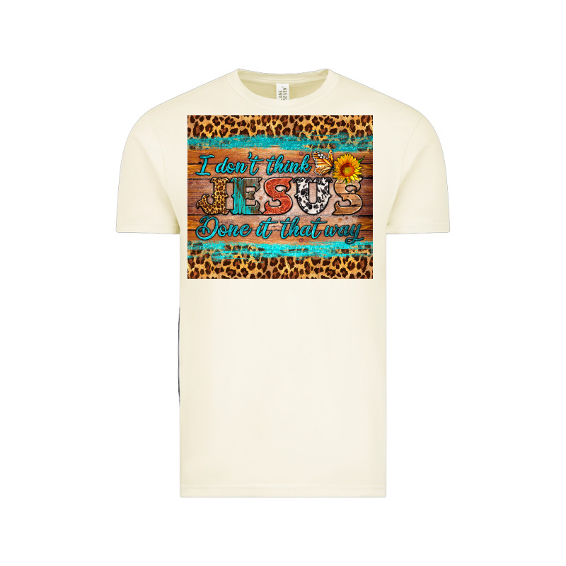 I Don't Think Jesus Done It That Way Tumbler Vintage Tee by HRA Design Shop | Teevron
