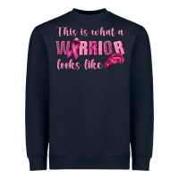 Navy This Is What a Warrior Looks Like Heavyweight Sweatshirt - texasbilliewilder