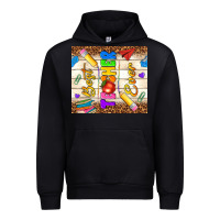 Black best teacher ever Urban Hoodie - NancyCooperArtShop
