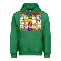 Emerald best teacher ever Urban Hoodie - NancyCooperArtShop