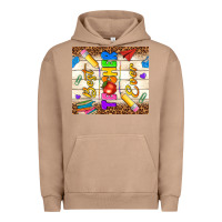Pigment Burro best teacher ever Urban Hoodie - NancyCooperArtShop