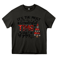 Asphalt IT THE MOST WONDERFUL TIME the of year Heavy Core Tee - CowhideDigitalArt