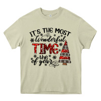 Mossy IT THE MOST WONDERFUL TIME the of year Heavy Core Tee - CowhideDigitalArt