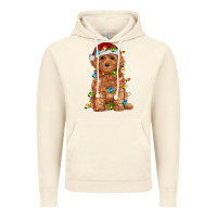 Vintage Artic toy poodle with christmas lights Vintage Hoodie - RanaPortraitStore