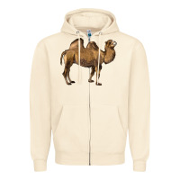 Sandshell Camel Zipper Hoodie - LillyAllenDesigns