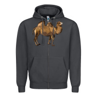 Smoke Camel Zipper Hoodie - LillyAllenDesigns